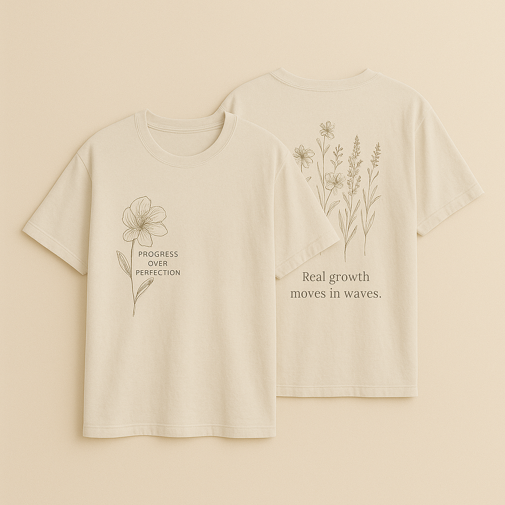 Progress Over Perfection Tee - Coming Soon